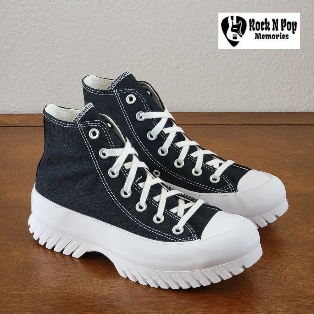 Converse Women's Chuck Taylor All Star Lugged 2.0 Hi  A00870C Black/Egret/White